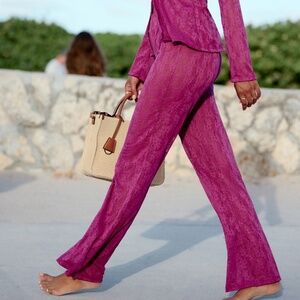 Andie The Suva Pant - Floral Lace - Aurora Size SAURORA / S